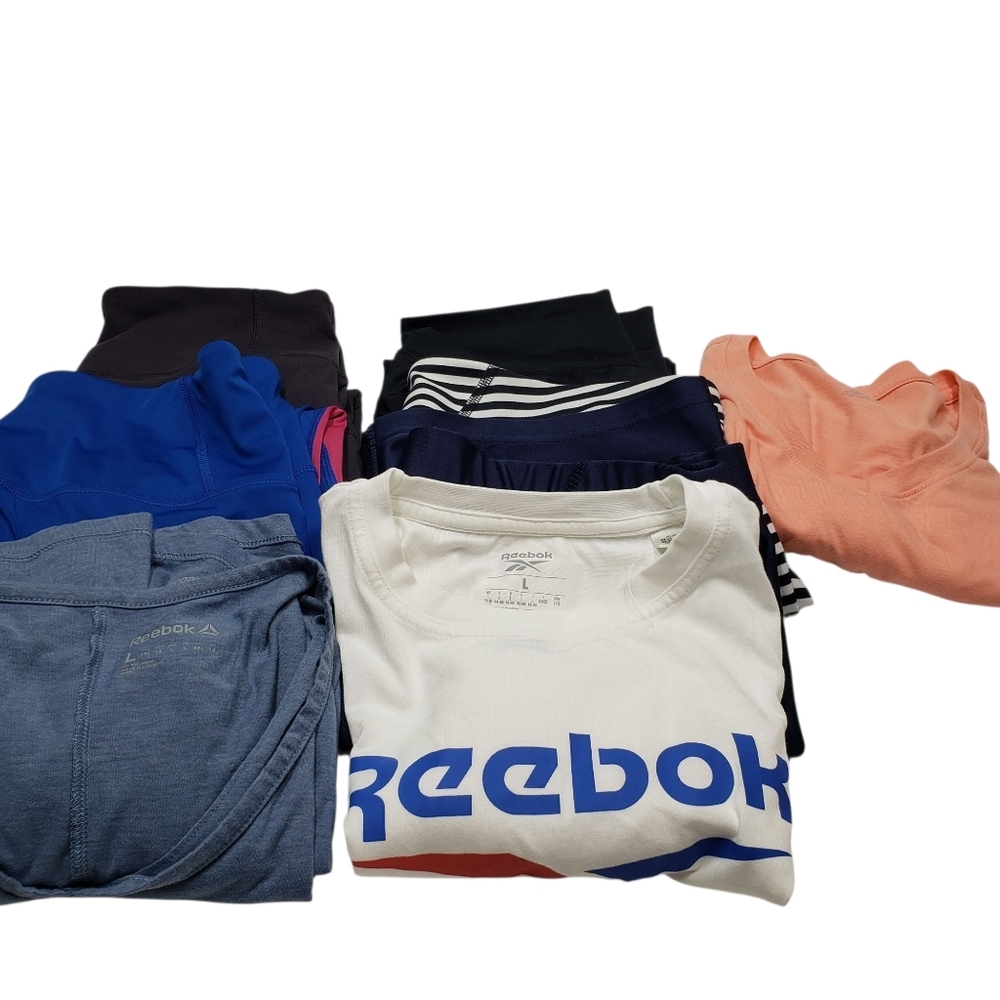 Reebok Activewear 8 Piece Bundle Sizes Large XL 1X Women's
